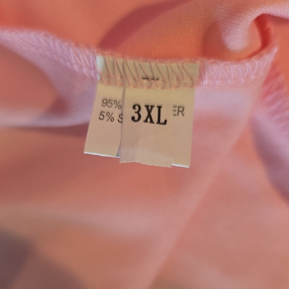 (J32) Pink Straight Leg Pants Plus Sz 3X - Picture 6 of 7